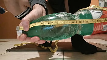 Huge bottle in the ass Huge bottle in the ass