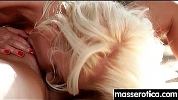 Massage therapist giving her patient some unknowing love 18