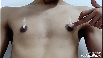 Twink's wet nipple orgasm Twink's wet nipple orgasm