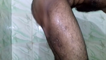 Indian man bathing video Indian man bathing video