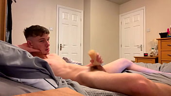 Pocket pussy wanking for fit guy with big dick Pocket pussy wanking for fit guy with big dick