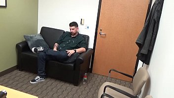 Jack cums huge on the hi initial interview Jack cums huge on the hi initial interview
