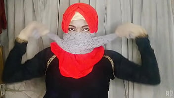 Indiab hijab girl scarf bondage Indiab hijab girl scarf bondage