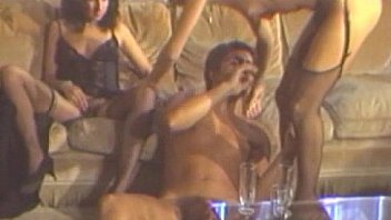 Group sex having orgy oral sex