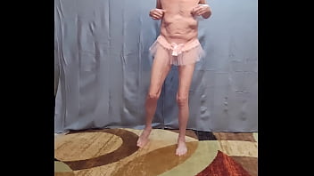 Submissive busy bottom in pretty pink panties Submissive busy bottom in pretty pink panties