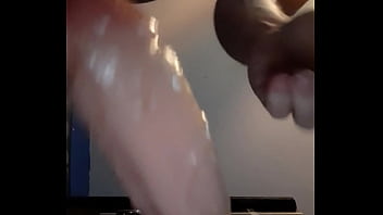 Big 12in dildo fuck deep Big 12in dildo fuck deep