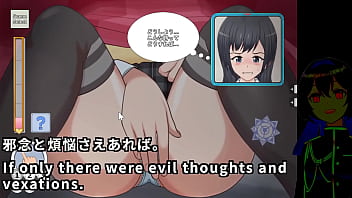 A ghost approaches a defenceless girl A ghost approaches a defenceless girl