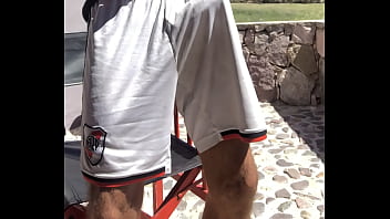 Pajeandome en shorts del millo Pajeandome en shorts del millo