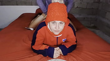 Llora de dolor* sexo anal