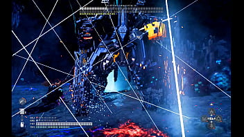 Stellar blade gameplay boss fight science fiction