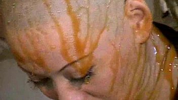 Bizarre asian humiliation of kumimonster in dungeon bondage and messy feather an Bizarre asian humiliation of kumimonster in dungeon bondage and messy feather an