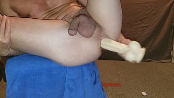 Anal drainage while pounding hugh dildo Anal drainage while pounding hugh dildo
