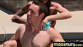 Awesome nuru gel fuck 14