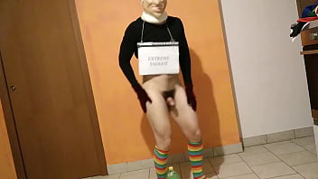 Faggot walking with very hard insertion Faggot walking with very hard insertion