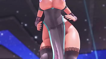 Miku moves the body for her fans Miku moves the body for her fans