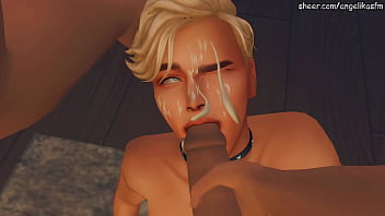 Perverted teacher seduced his student for hard anal sex and deep throat sims 4 animation