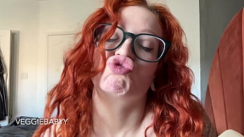 Redhead with curly hair teases you with hair and pouty lips teaser veggiebabyy Redhead with curly hair teases you with hair and pouty lips teaser veggiebabyy