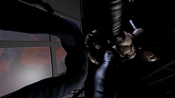 Futa shemale fucks with a bubble butt futa shemale in bondage standing fuck Futa shemale fucks with a bubble butt futa shemale in bondage standing fuck