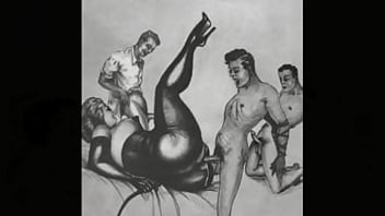 Retro erotic illustration Retro erotic illustration