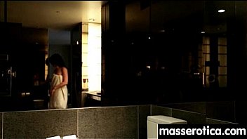 Sensual lesbian massage leads to orgasm 17