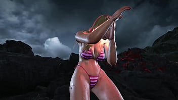 Lili get's stretched by king bikini mod Lili get's stretched by king bikini mod