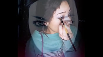 Bonneyuwu 10 07 maquillandome como evanescence