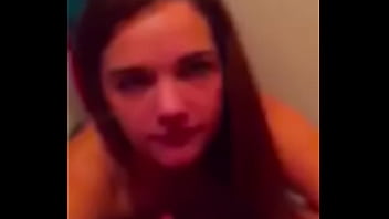 Teen swallows cum homemade