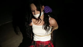 Gypsy girl tied up and gagged Gypsy girl tied up and gagged