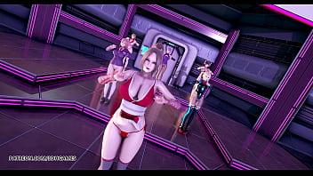 Mmd pinkcat doa strip dance Mmd pinkcat doa strip dance