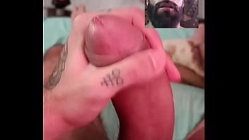 Camilo brown jerking his big uncut cock until he shoots his cum load on his own face Camilo brown jerking his big uncut cock until he shoots his cum load on his own face