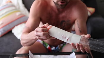 Gay pornstar makes dildo from his penis clone a diy dildo Gay pornstar makes dildo from his penis clone a diy dildo