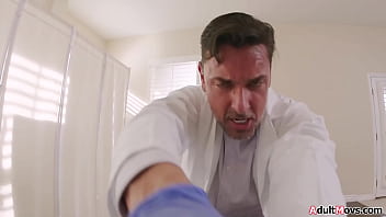 So my stepdad walked in and now its asian gia dibella lets the doctor pull her toy out of her pussy which is easier said than done