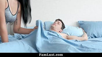 Stepsister starts therapy session by stroking his cock while he rests famlust Stepsister starts therapy session by stroking his cock while he rests famlust
