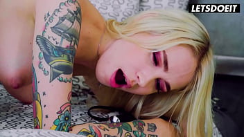 Blonde lesbian dominates her redhead bff in bed letsdoeit Blonde lesbian dominates her redhead bff in bed letsdoeit