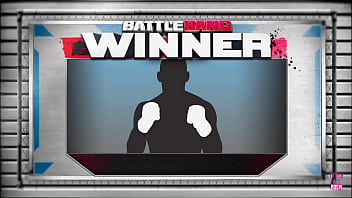 Victoria white a slender blonde proposes to the victorious combatant