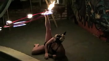 Tasia fire hoop Tasia fire hoop