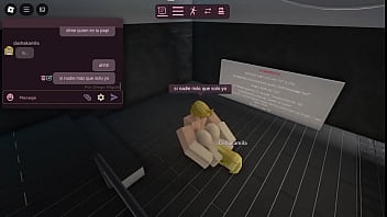 Cachando a una perro de roblox Cachando a una perro de roblox