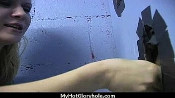 Ebony teen cleaning all the cocks at gloryhole 3 Ebony teen cleaning all the cocks at gloryhole 3