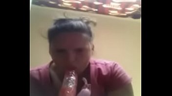 Self gagging slut Self gagging slut