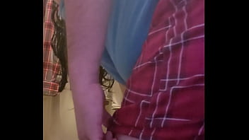Sissy pantied ass plaid skirt Sissy pantied ass plaid skirt