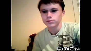 Twink teases with his cock and jerks off Twink teases with his cock and jerks off