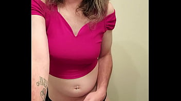 Jade jerking and cumming