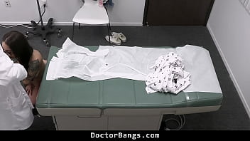 She complies to undergo a hot treatment from the doc doctorbangs She complies to undergo a hot treatment from the doc doctorbangs