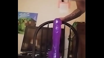 Jacking off and toy riding