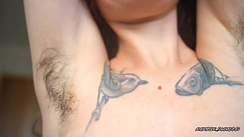 Bratty goddess humiliation hairy armpit worship & spit Bratty goddess humiliation hairy armpit worship & spit