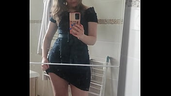 C'est la robe que je portais pour mon tournage de la semaine dernière tu aimes