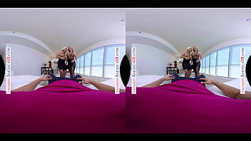 Hot blondes bridgette b and phoenix marie share your cock in virtual reality Hot blondes bridgette b and phoenix marie share your cock in virtual reality
