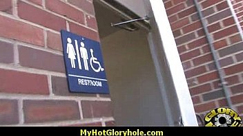 Hottie sucks and fucks black cock for cusmhot at gloryhole 20 Hottie sucks and fucks black cock for cusmhot at gloryhole 20