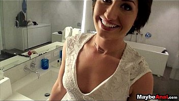 Amateur brunette has first anal adventure evelyn lacie 1 3 Amateur brunette has first anal adventure evelyn lacie 1 3