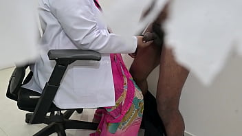 Indian andhra doctor treating a cock Indian andhra doctor treating a cock